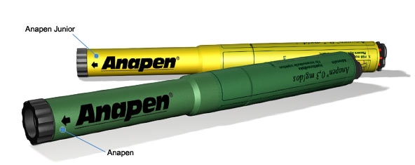 Προγεμισμένη σύριγγα αδρεναλίνης Anapen®